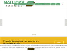 Tablet Screenshot of naujoks-gmbh.com